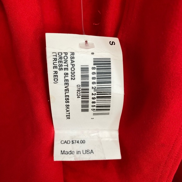 American Apparel red skater dress - Picture 6 of 10